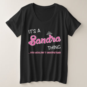 Camiseta É uma coisa de Sandra que você não entenderia