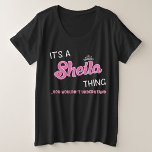 Camiseta É uma coisa de Sheila que você não entenderia
