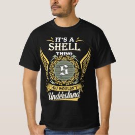 Camiseta É Uma Coisa de Shell que Você Não Pode Entender