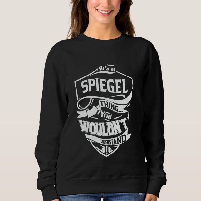 Camiseta É uma coisa de SPIEGEL que você não entenderia Gif (Frente)