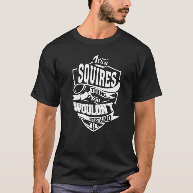Camiseta É uma Coisa de SQUIRES (Frente)