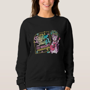 Camiseta É uma coisa de Taylor que você não entenderia mulh