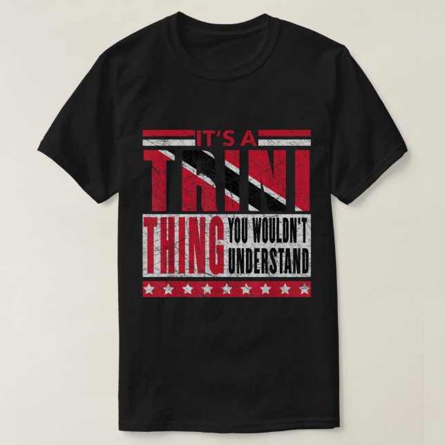 Camiseta É uma coisa de Trini que você não entenderia Trini (Frente do Design)