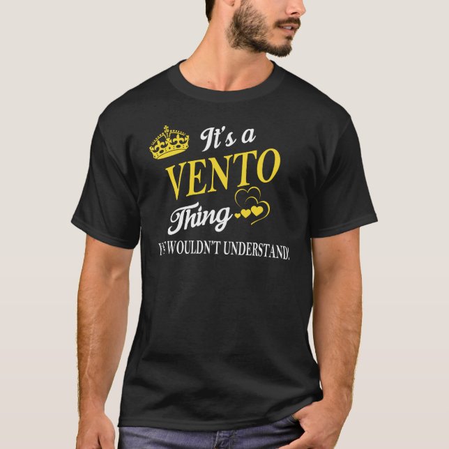 Camiseta É uma coisa de VENTO que você não entenderia (Frente)