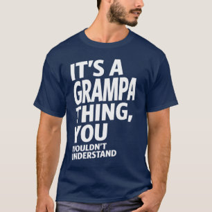 Camiseta É uma coisa de vovô