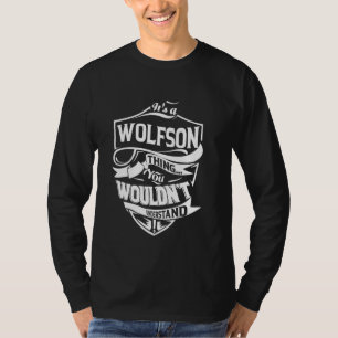 Camiseta É uma coisa de WOLFSON Presentes