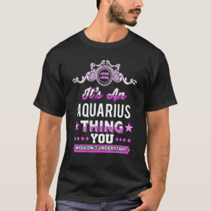 Camiseta É Uma Coisa Do Aquário Que Você Entenderia
