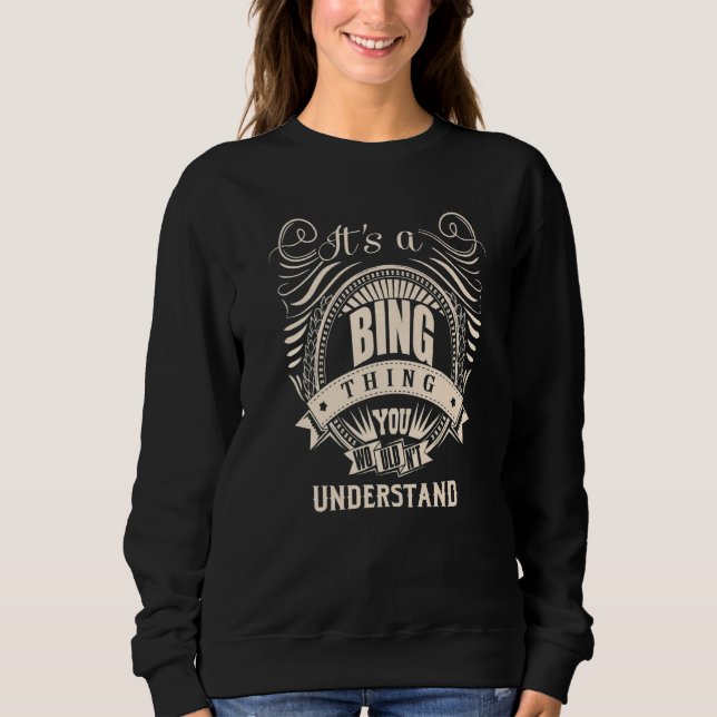 Camiseta É uma coisa do BING que você não entenderia presen (Frente)