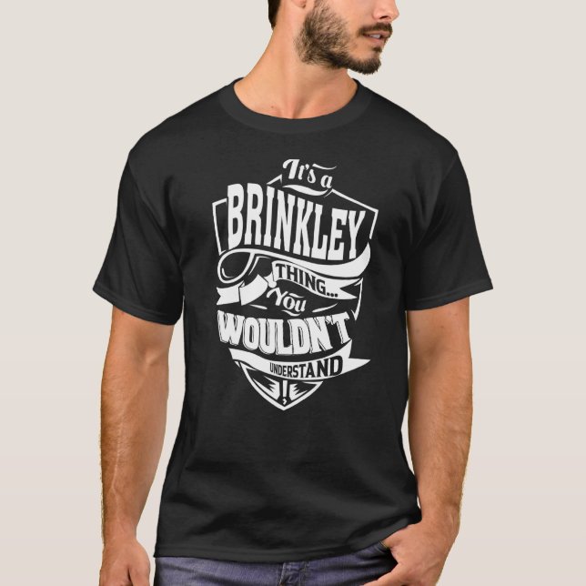 Camiseta É uma coisa do BRINKLEY (Frente)