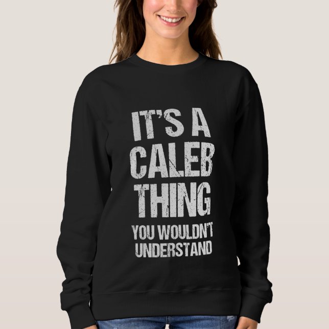 Camiseta É uma coisa do Caleb (você não entenderia) - Diver (Frente)