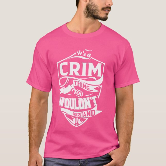 Camiseta É uma coisa do CRIM que dá presentes (Frente)