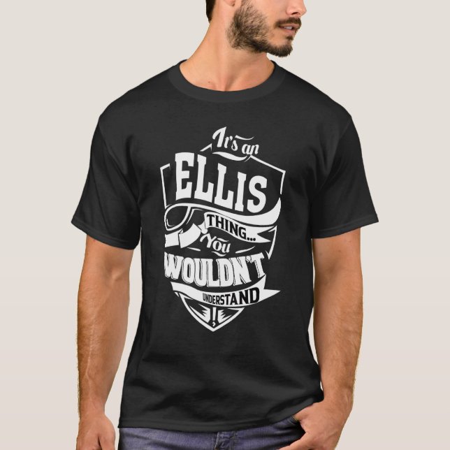 Camiseta É uma Coisa do Ellis (Frente)