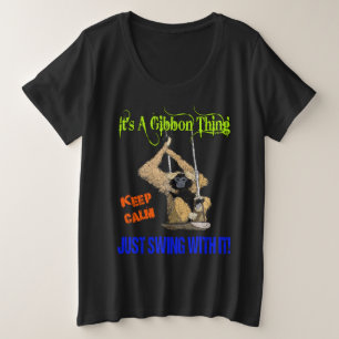 Camiseta É UMA COISA do GIBBON! MANTENHA O BALANÇO DA CAL