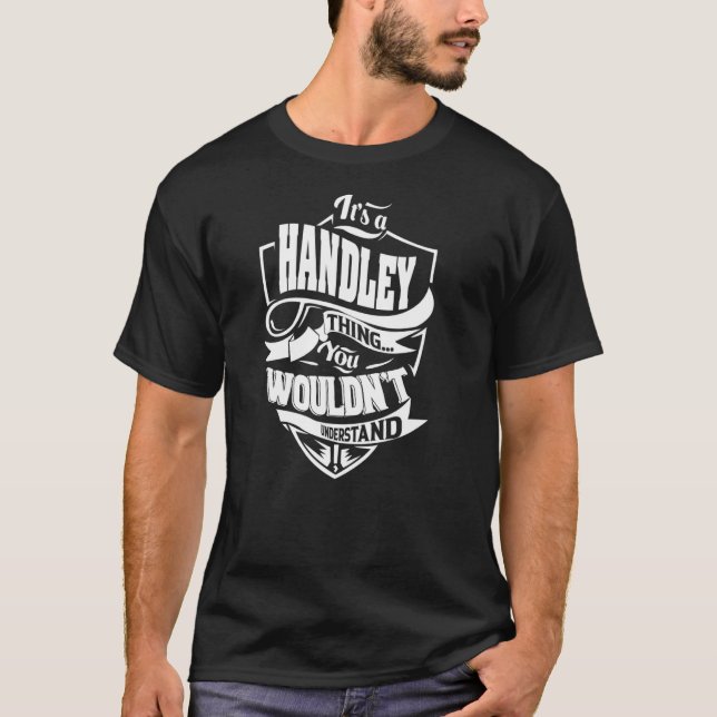 Camiseta É uma coisa do HANDLEY (Frente)