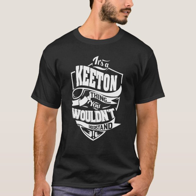 Camiseta É uma coisa do KEETON (Frente)