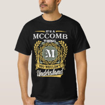 É uma coisa do Mccomb que você não conseguia enten