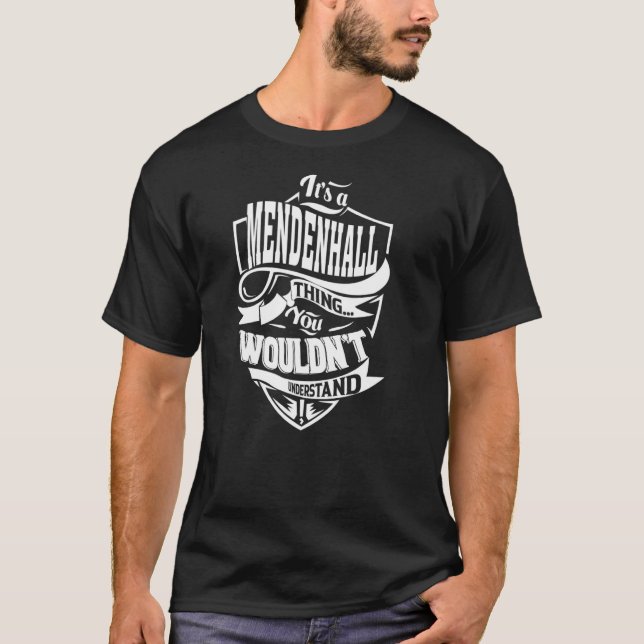Camiseta É uma coisa do MENDENHALL (Frente)