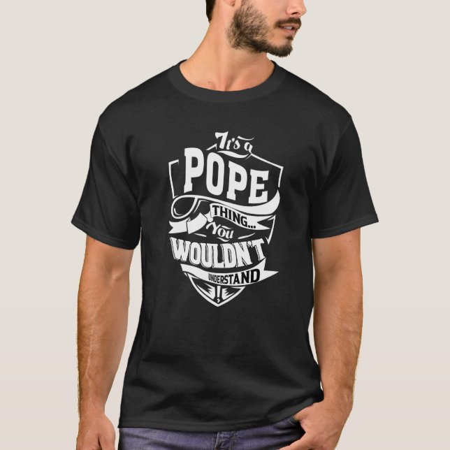 Camiseta É Uma Coisa do Papa (Frente)