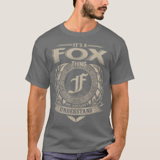 Camiseta É Uma Coisa FOX Que Você Não Entenderia O Nome Vin