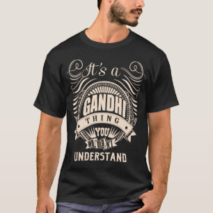 Camiseta É uma coisa GANDHI que você não entenderia