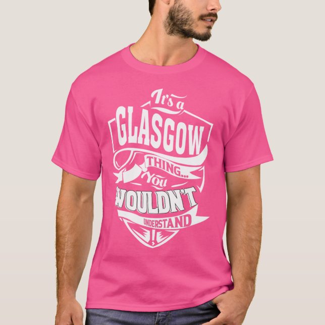 Camiseta É uma coisa GLASGOW (Frente)