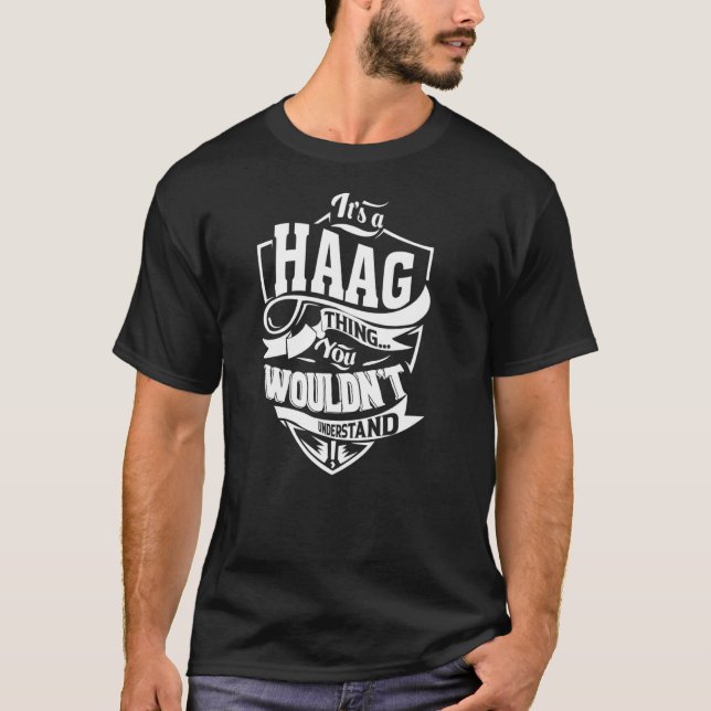 Camiseta É uma coisa HAAG (Frente)
