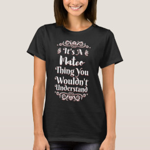 Camiseta É uma coisa importante que você não entenderia