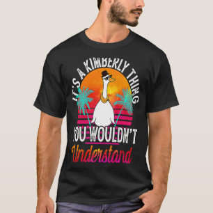Camiseta É uma coisa Kimberly que você não entenderia Kim