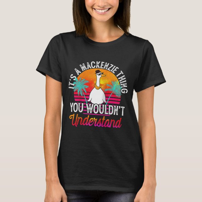 Camiseta É uma coisa mackenzie que você não entenderia Mac (Frente)
