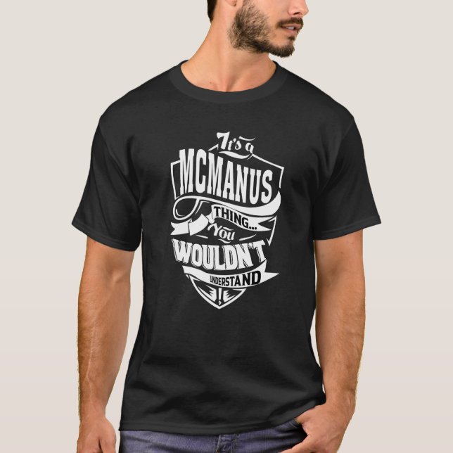 Camiseta É uma coisa Mcmanus (Frente)