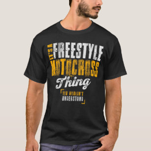 Camiseta É uma Coisa Motocross estilo livre - Cavaleiro Mot