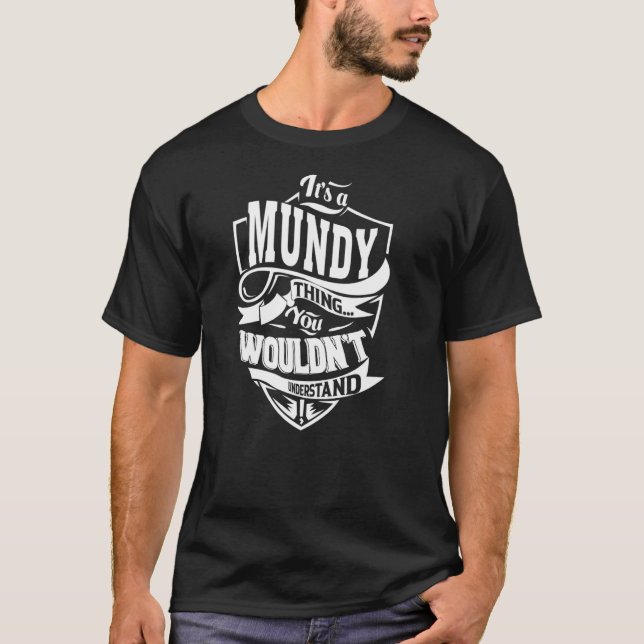 Camiseta É uma coisa MUNDY (Frente)