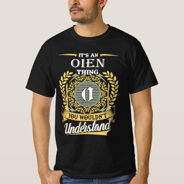 Camiseta É Uma Coisa Oien Que Você Não Pode Entender (Frente)