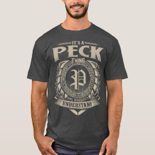 Camiseta É Uma Coisa PECK Que Você Não Entenderia O Nome Vi