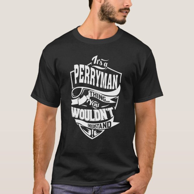 Camiseta É uma coisa PERRYMAN (Frente)