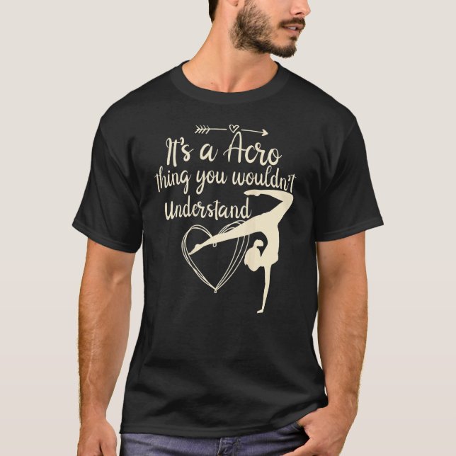 Camiseta É uma coisa que você não entenderia Acrobati (Frente)