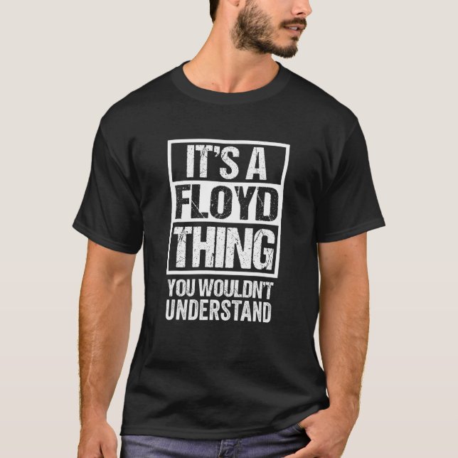 Camiseta É uma coisa que você não entenderia o sobrenome (Frente)