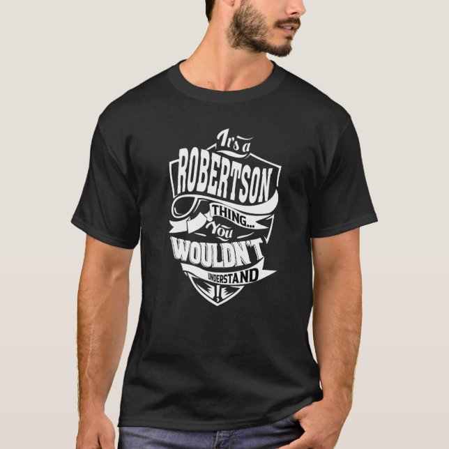 Camiseta É uma coisa Robertson (Frente)
