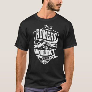 Camiseta É uma coisa Romero