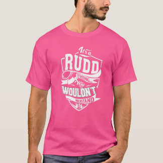 Camiseta É uma coisa RUDD