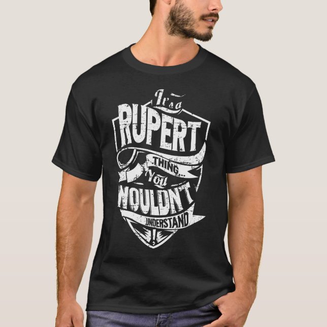 Camiseta É uma coisa RUPERT (Frente)