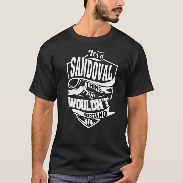 Camiseta É uma coisa sandoval (Frente)