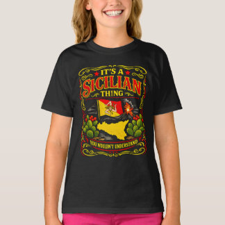 Camiseta É uma Coisa Siciliana que Você Não Entenderia
