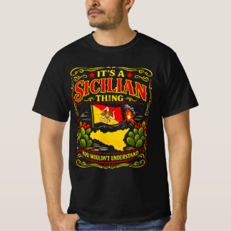 Camiseta É uma Coisa Siciliana que Você Não Entenderia