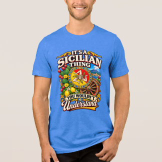 Camiseta É uma coisa siciliana que você não entenderia