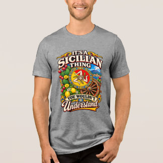 Camiseta É uma coisa siciliana que você não entenderia