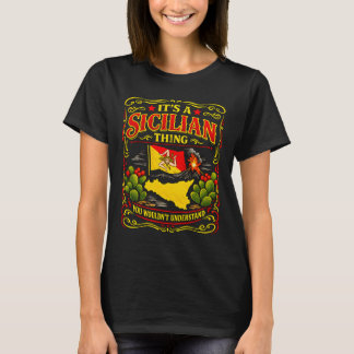 Camiseta É uma Coisa Siciliana que Você Não Entenderia
