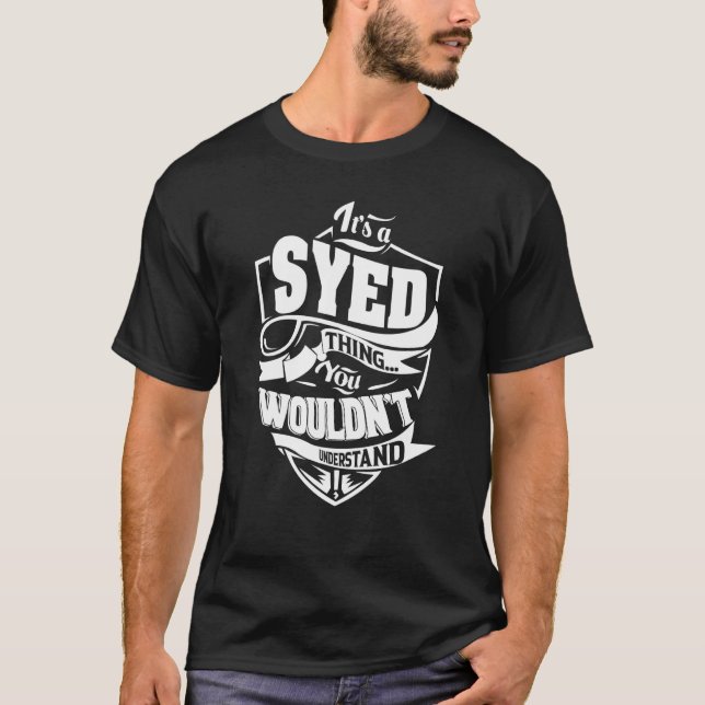 Camiseta É uma coisa SYED (Frente)