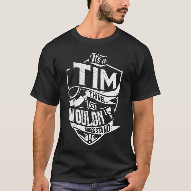 Camiseta É uma coisa TIM, você não entenderia (Frente)