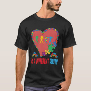 Camiseta É uma consciência de habilidade diferente